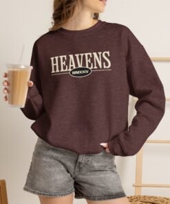 Heavens Floral Crewneck Sweatshirt — Vintage Bouquet Graphic