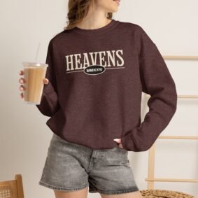 Heavens Floral Crewneck Sweatshirt — Vintage Bouquet Graphic