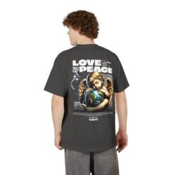 Love & Peace Angel Graphic T-Shirt