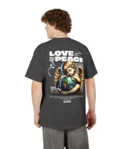Love & Peace Angel Graphic T-Shirt
