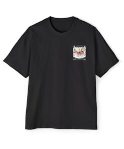 Alternative view of Chase Dreams Butterfly Graphic Tee — Men’s Oversized Red Shirt