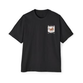 Alternative view of Chase Dreams Butterfly Graphic Tee — Men’s Oversized Red Shirt