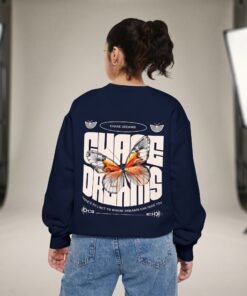 Alternative view of Butterfly Bound Sweatshirt — Monarch Graphic Crewneck