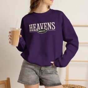 Heavens Floral Crewneck Sweatshirt — Vintage Bouquet Graphic