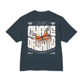 Alternative view of Dreams Butterfly T‑Shirt — 'Chase Dreams' Graphic Tee