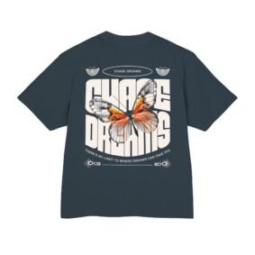 Alternative view of Dreams Butterfly T‑Shirt — 'Chase Dreams' Graphic Tee