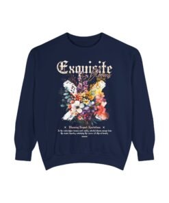Floral Bouquet Sweatshirt — Vintage Garden Flowers Pullover