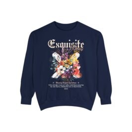 Floral Bouquet Sweatshirt — Vintage Garden Flowers Pullover