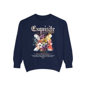 Floral Bouquet Sweatshirt — Vintage Garden Flowers Pullover