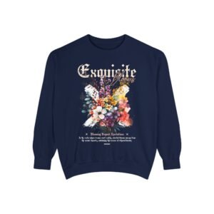 Floral Bouquet Sweatshirt — Vintage Garden Flowers Pullover