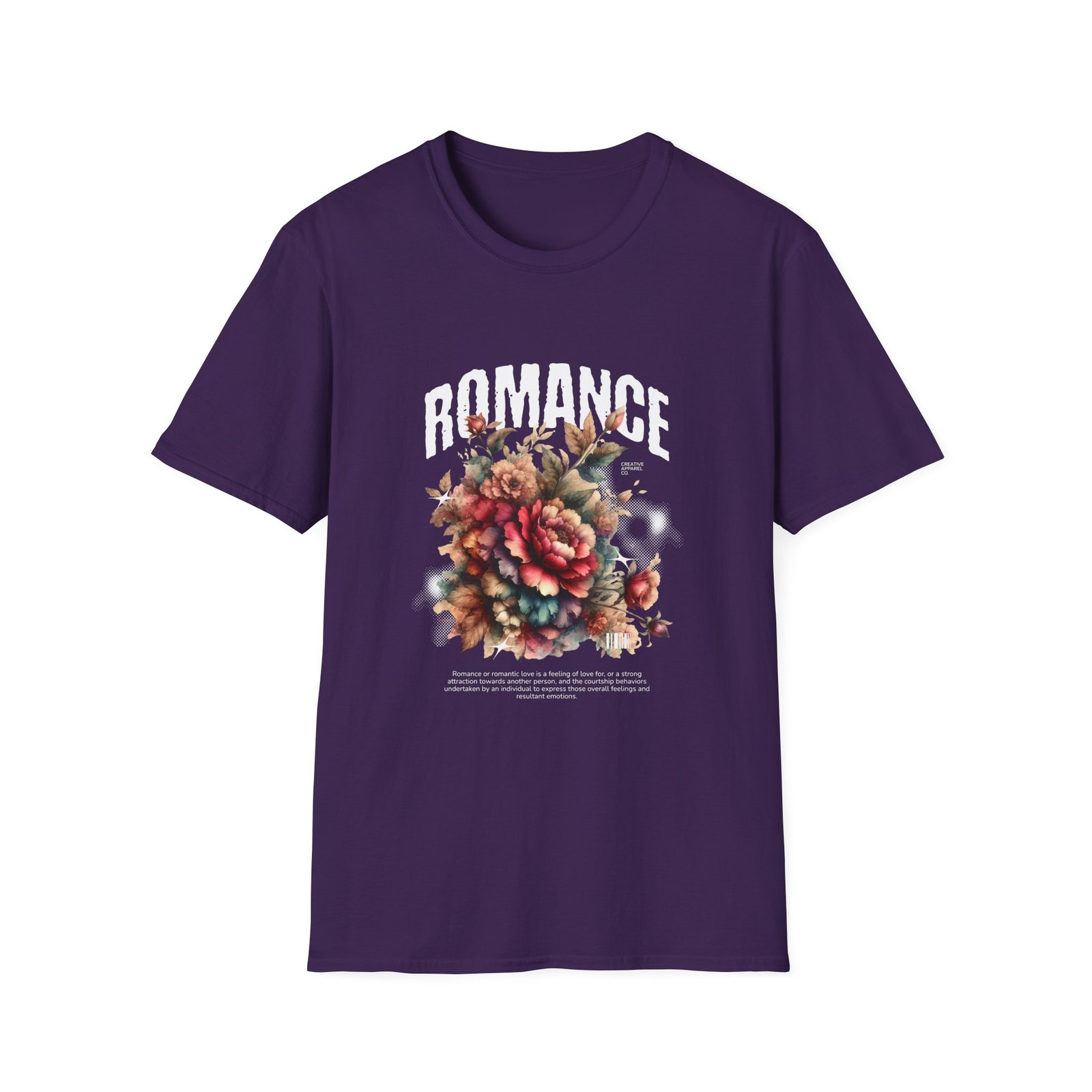 Romance Floral T‑Shirt — Vintage Bouquet Graphic Tee - Image 23