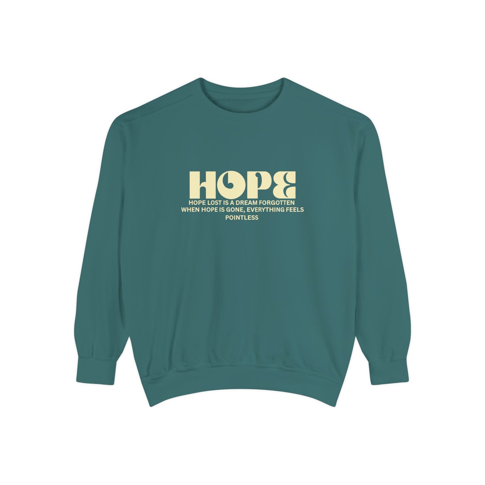 Hope Graphic Sweatshirt — 'Losing Hope' Angel Vintage Streetwear - Image 28