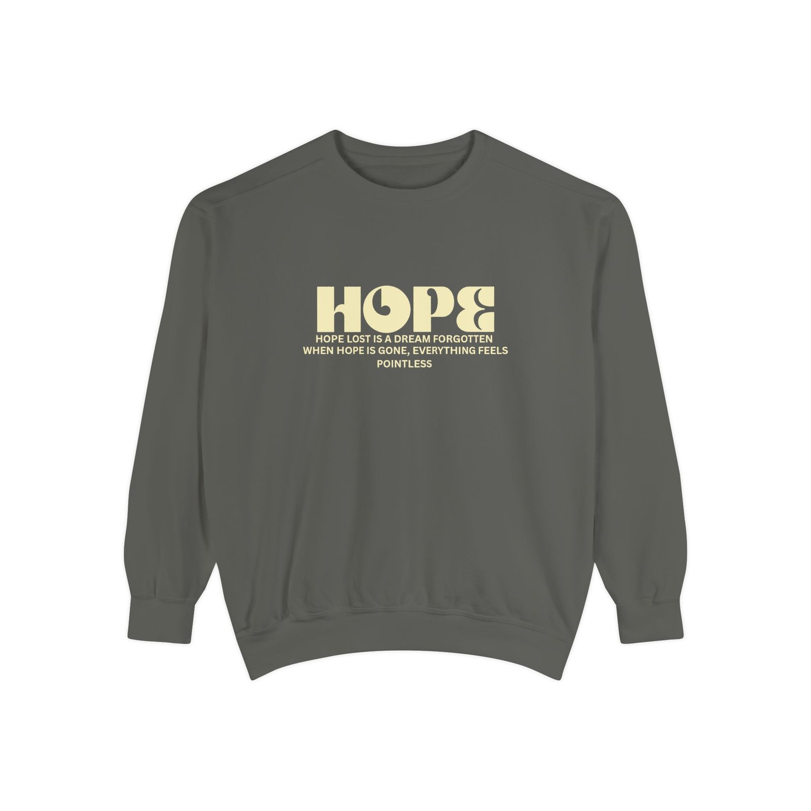 Hope Graphic Sweatshirt — 'Losing Hope' Angel Vintage Streetwear - Image 11