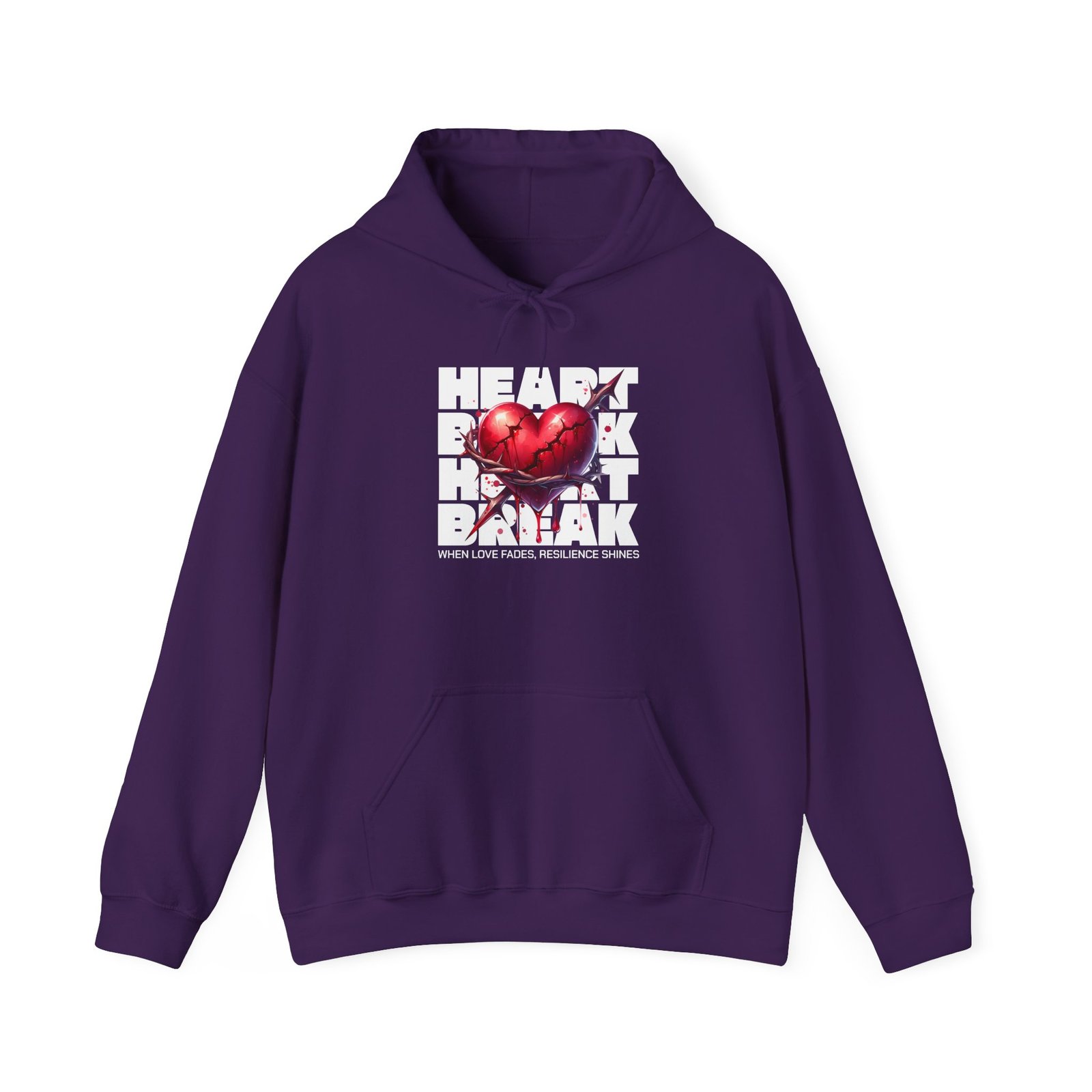 Heart Rock Dakota Hoodie — Heartbroken South Dakota Pride Pullover - Image 28