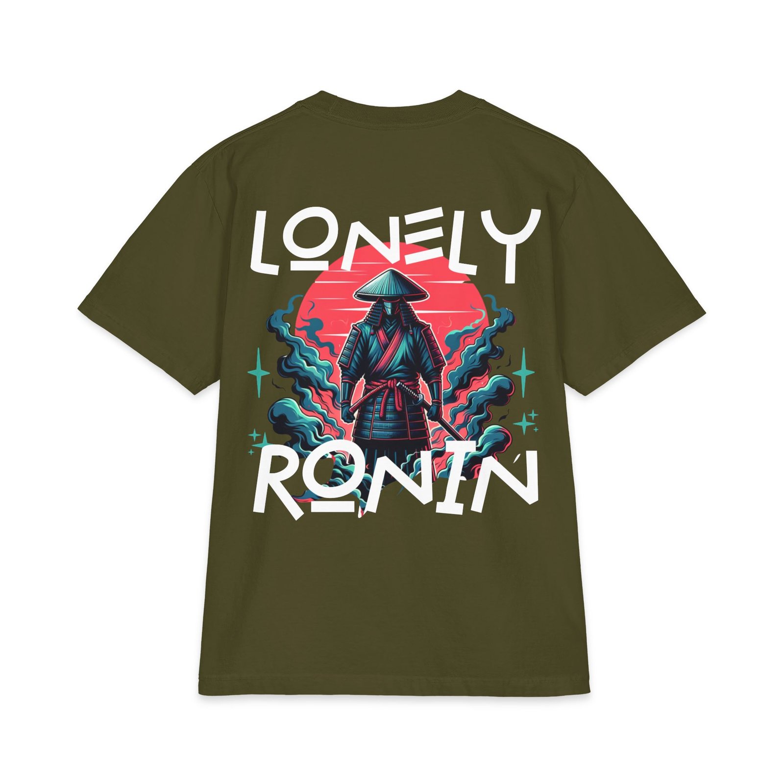 Lonely Ronin Samurai T-Shirt — Vintage Retro Japanese Warrior Tee - Image 11