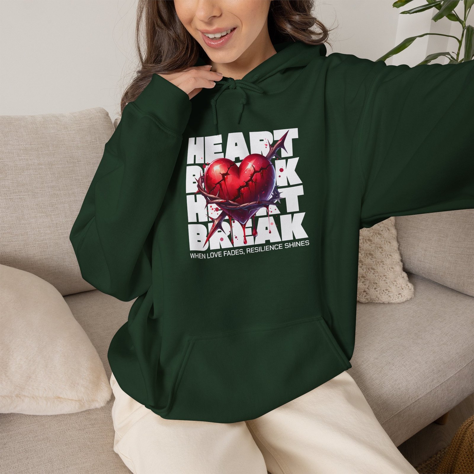 Heart Rock Dakota Hoodie — Heartbroken South Dakota Pride Pullover - Image 19