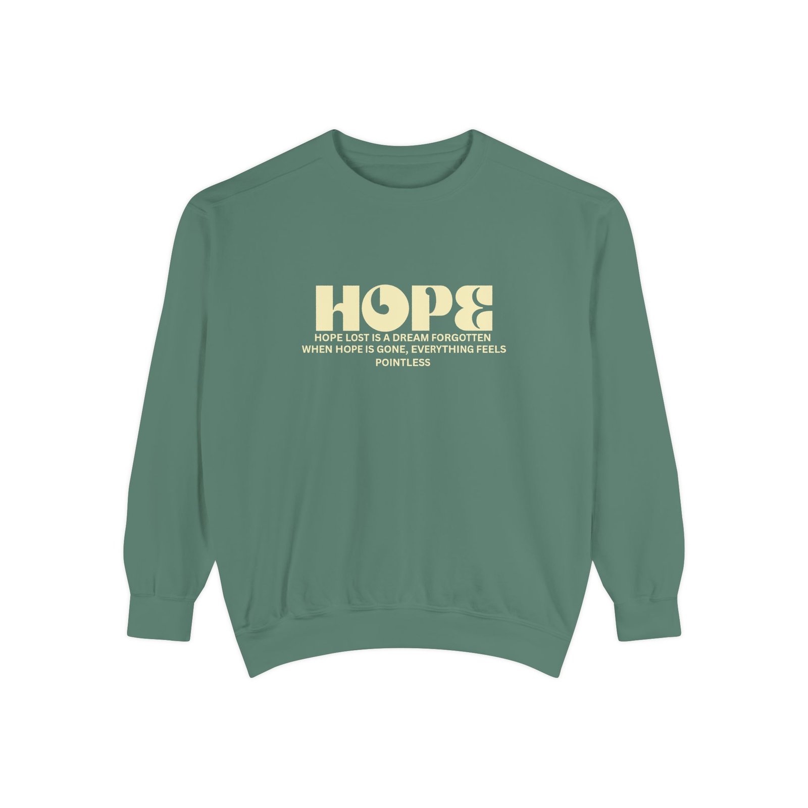 Hope Graphic Sweatshirt — 'Losing Hope' Angel Vintage Streetwear - Image 20