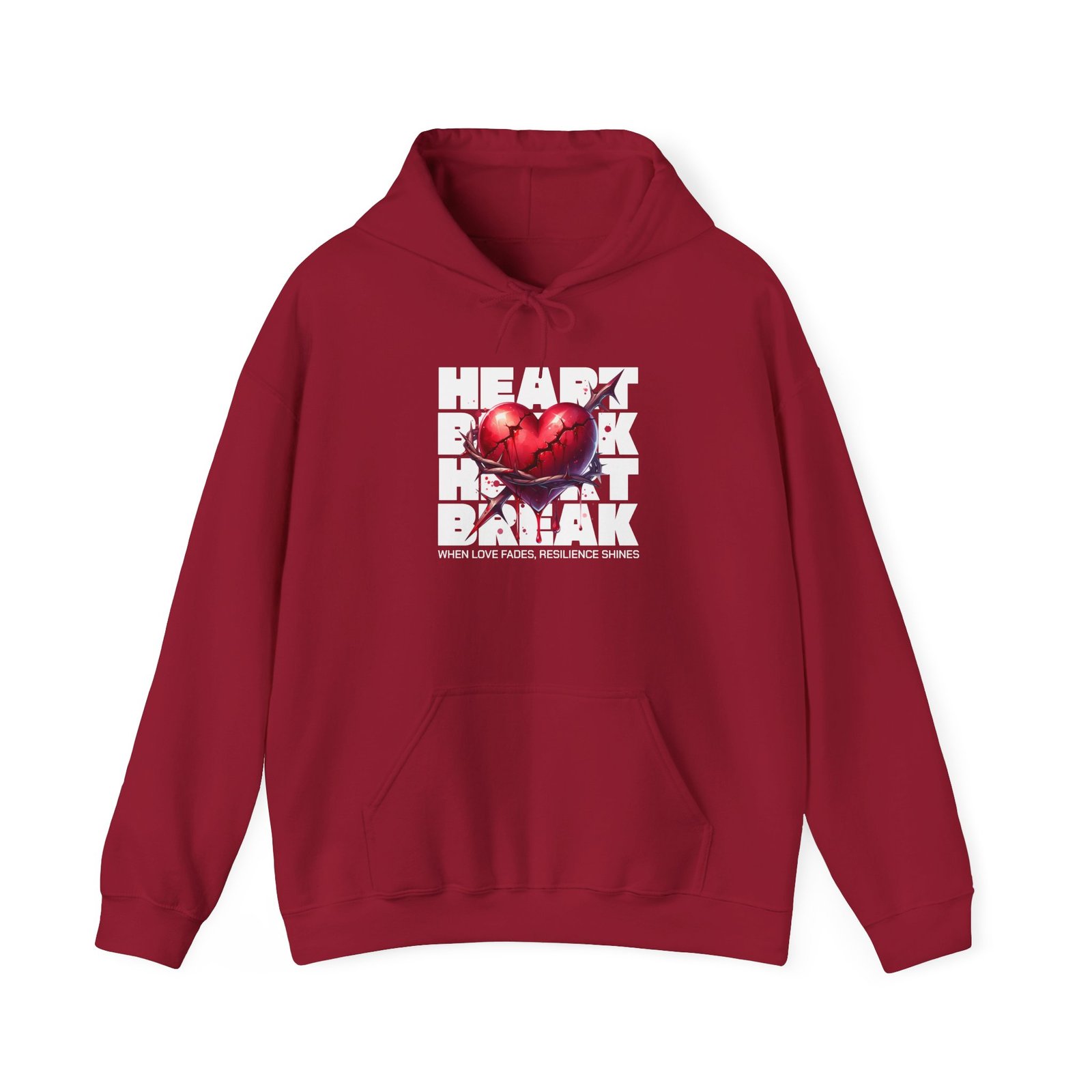 Heart Rock Dakota Hoodie — Heartbroken South Dakota Pride Pullover - Image 36