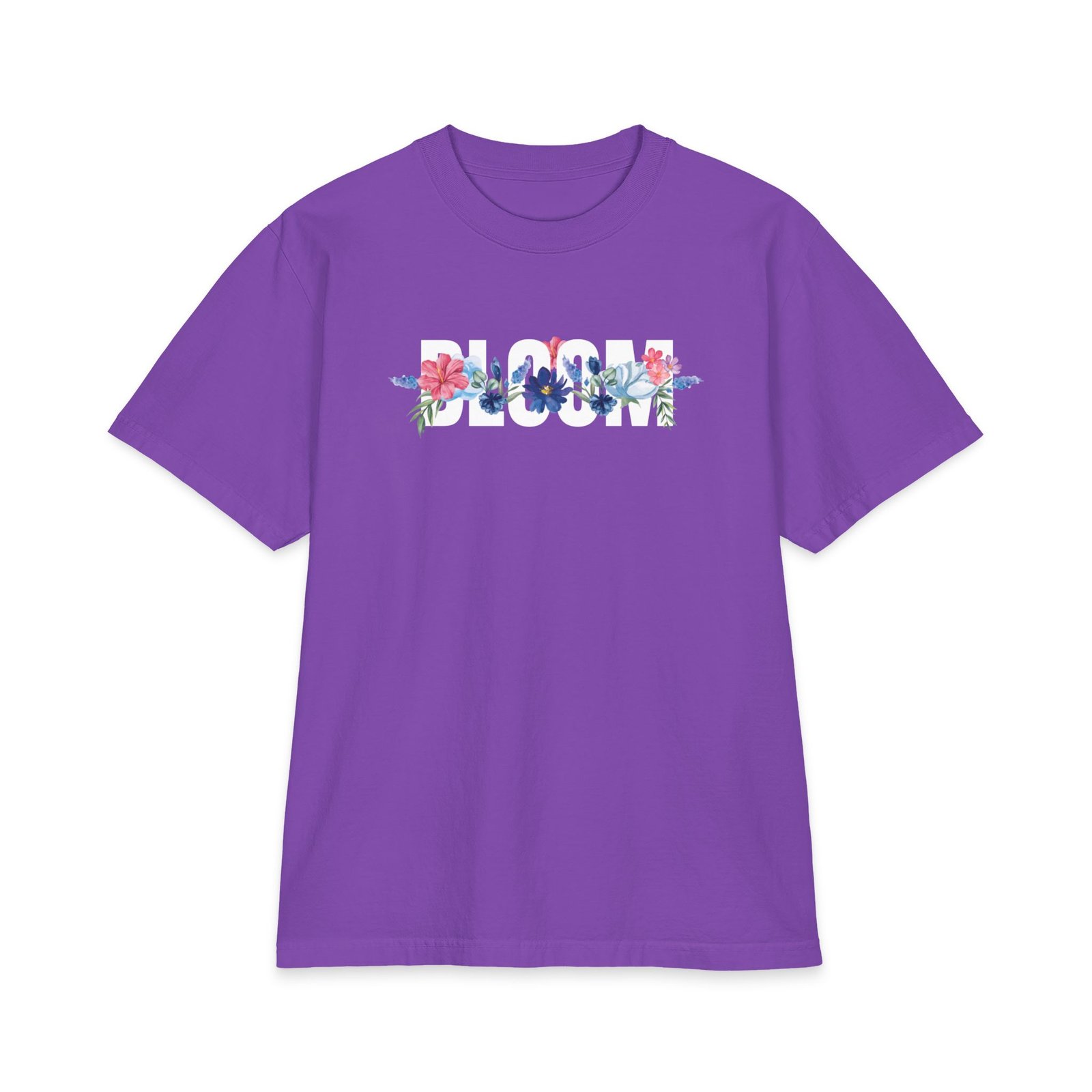 Bloom Floral Graphic T‑Shirt — 'Bloom Stronger' Inspirational Tee - Image 31
