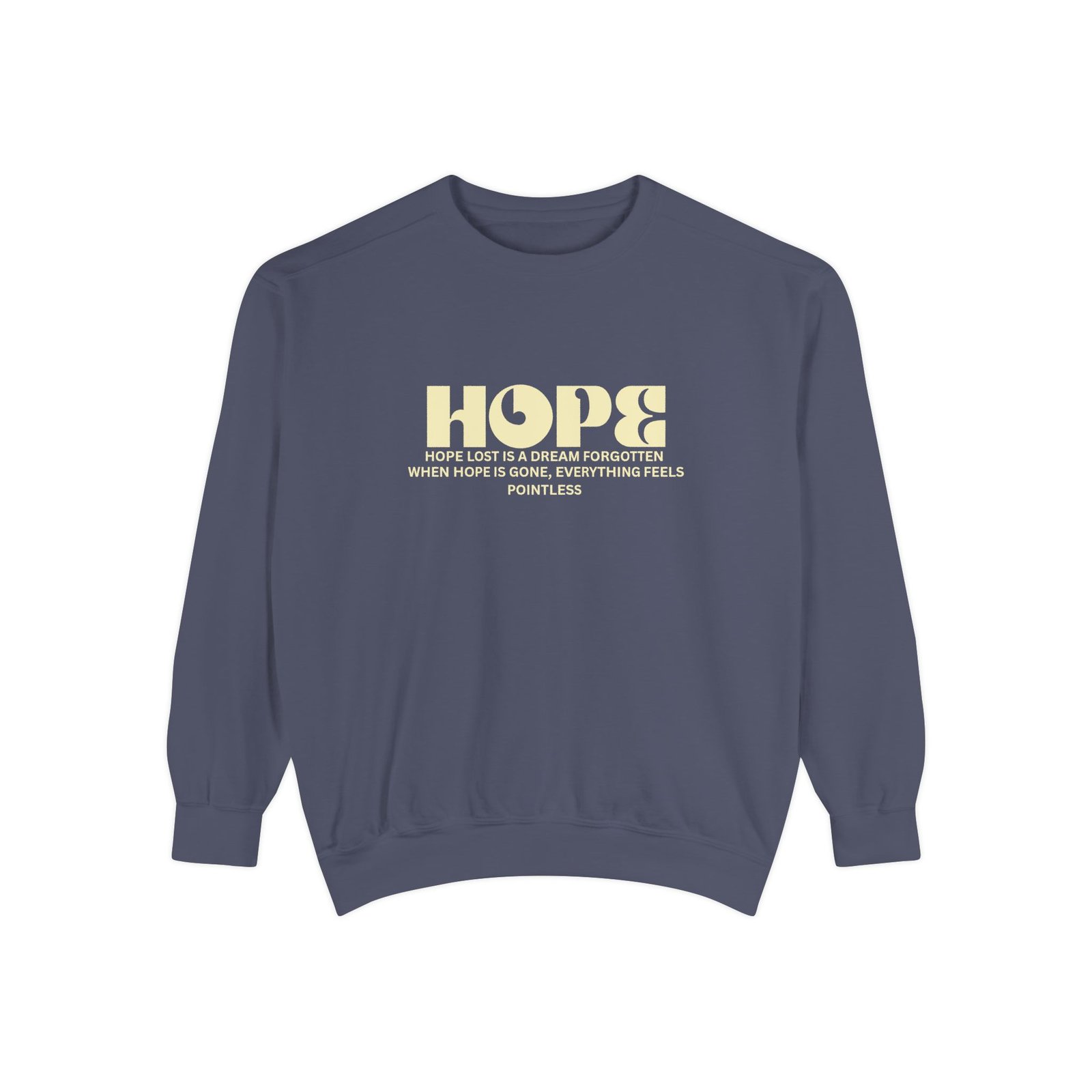 Hope Graphic Sweatshirt — 'Losing Hope' Angel Vintage Streetwear - Image 44