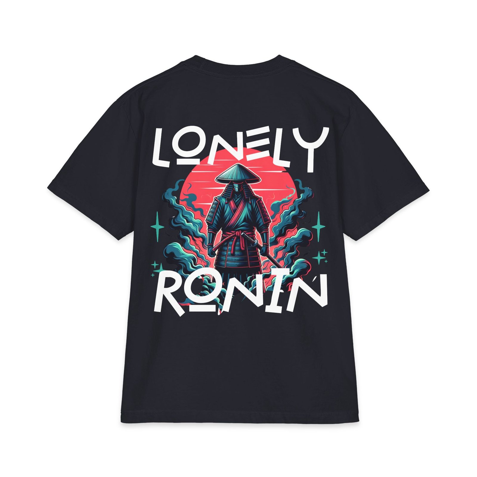Lonely Ronin Samurai T-Shirt — Vintage Retro Japanese Warrior Tee - Image 17
