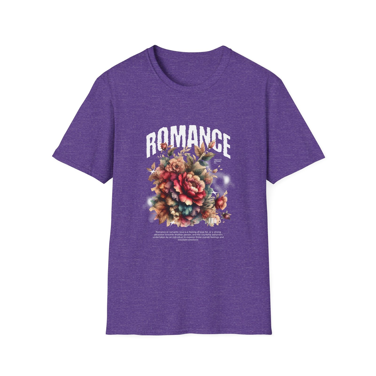 Romance Floral T‑Shirt — Vintage Bouquet Graphic Tee - Image 21