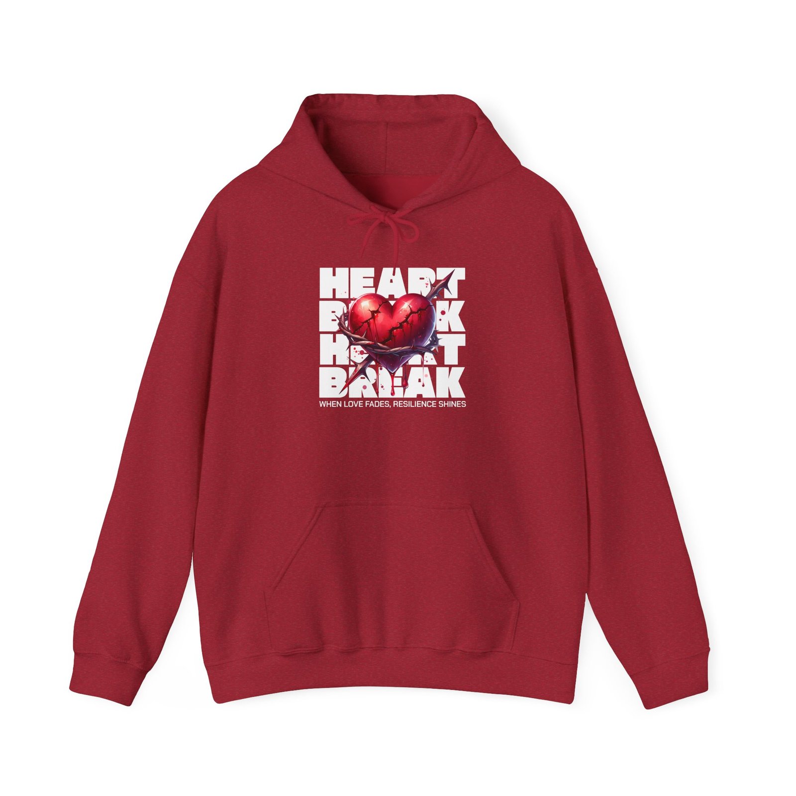 Heart Rock Dakota Hoodie — Heartbroken South Dakota Pride Pullover - Image 32