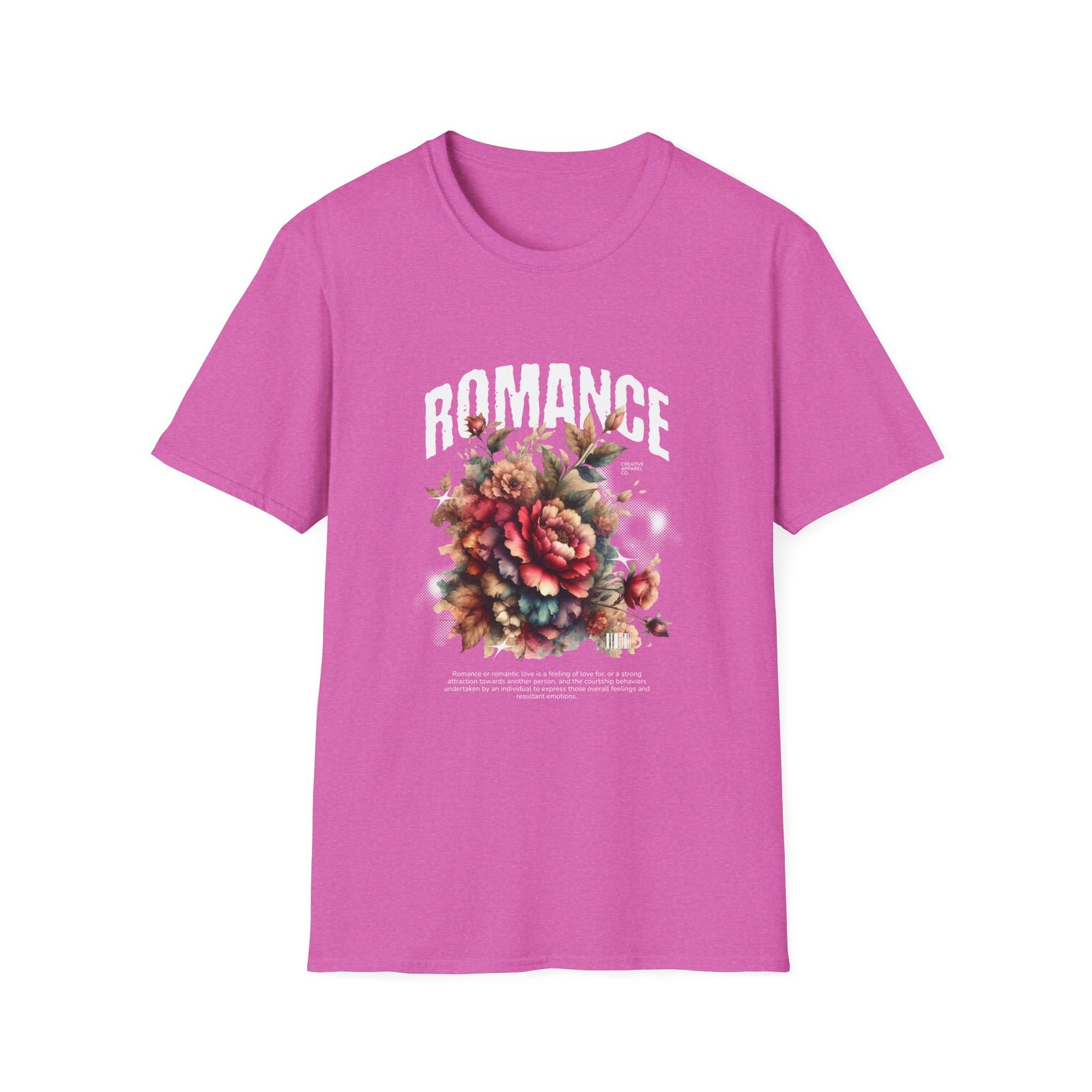 Romance Floral T‑Shirt — Vintage Bouquet Graphic Tee - Image 26