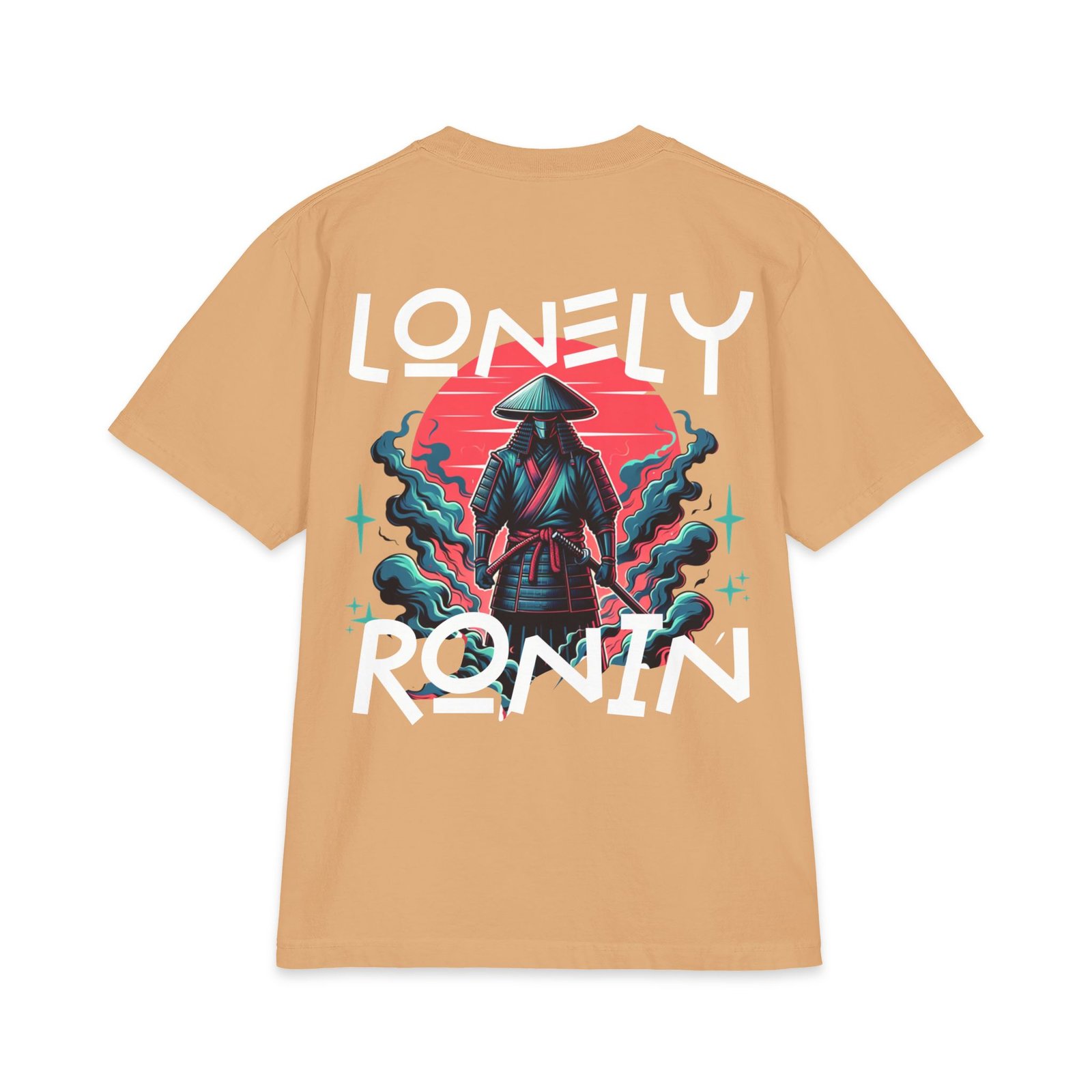 Lonely Ronin Samurai T-Shirt — Vintage Retro Japanese Warrior Tee - Image 8