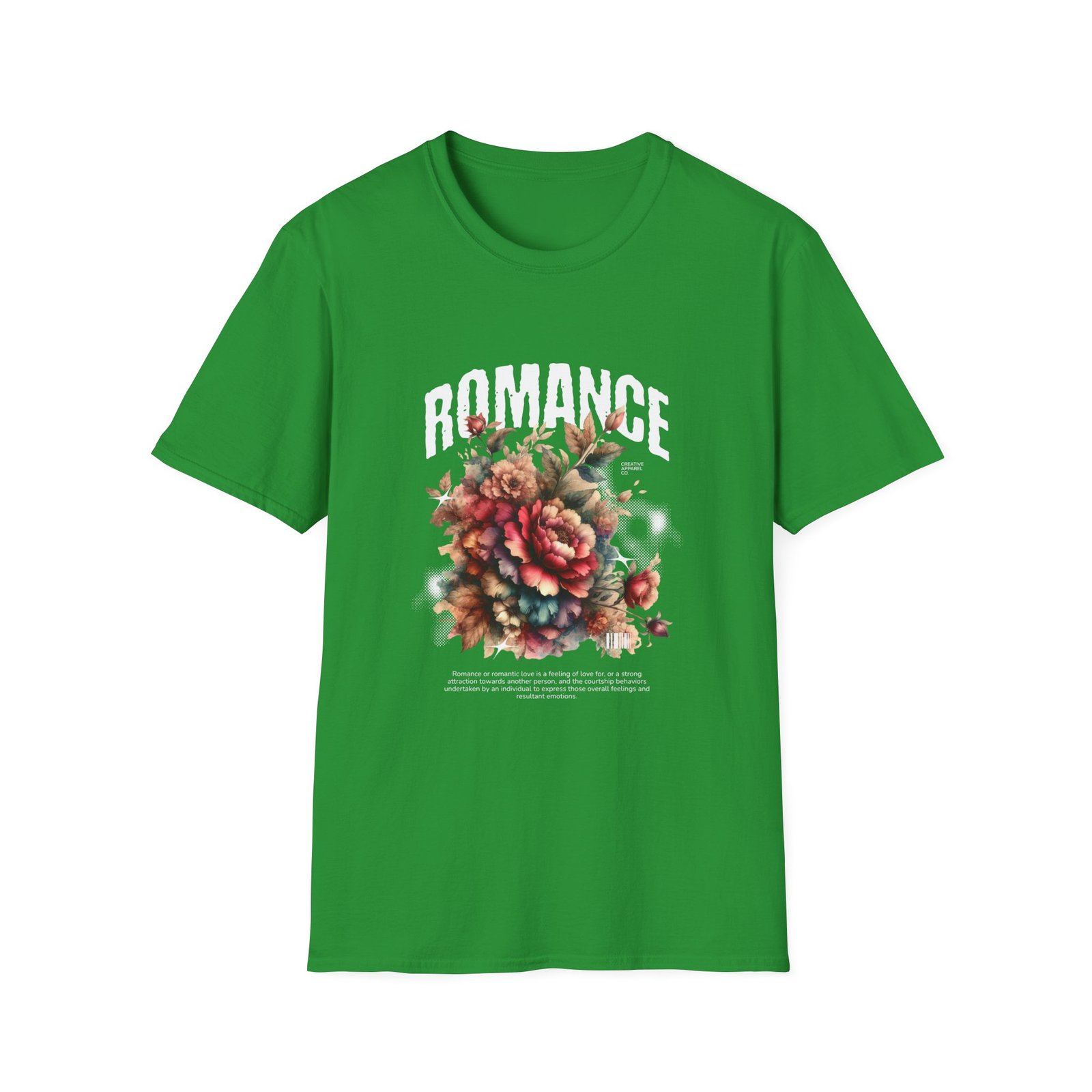 Romance Floral T‑Shirt — Vintage Bouquet Graphic Tee - Image 15