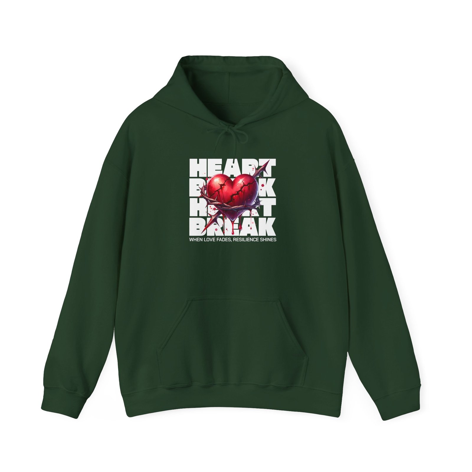 Heart Rock Dakota Hoodie — Heartbroken South Dakota Pride Pullover - Image 18